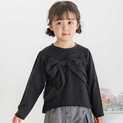 【限定商品】リボンポイント裏毛トレーナー(95~160cm)