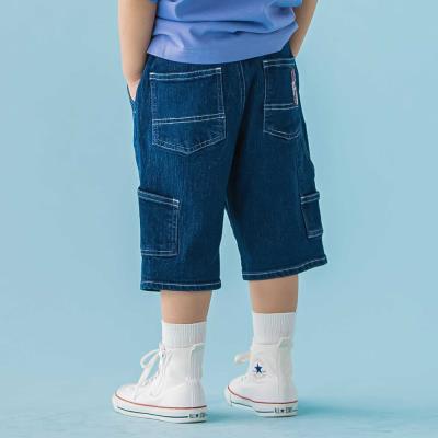 【限定商品】ストレッチデニムショートパンツ(95～160cm)