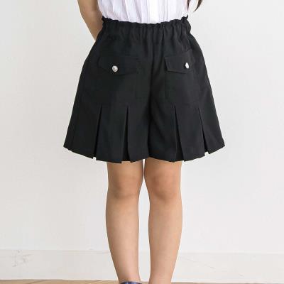 【限定商品】【お揃い】無地・クラシカルチェック柄キュロットパンツ(95～150cm)