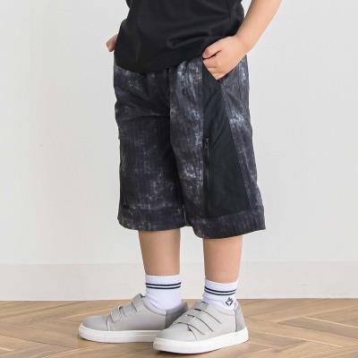 【限定商品】タイダイ無地タフタ切り替えショートパンツ(100~150cm)