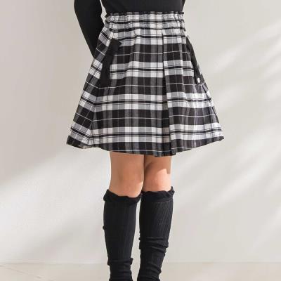 【限定商品】【お揃い】センタータックチェックスカート(95~150cm) 【LIMITED EDITION】