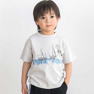 【限定商品】マリンモチーフ プリントTシャツ(100～150cm)