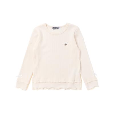 【限定商品】2段フリルリブトップス(95~160cm)