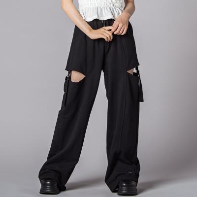 サイドカットアウトカーゴワイドパンツ(130~160cm)