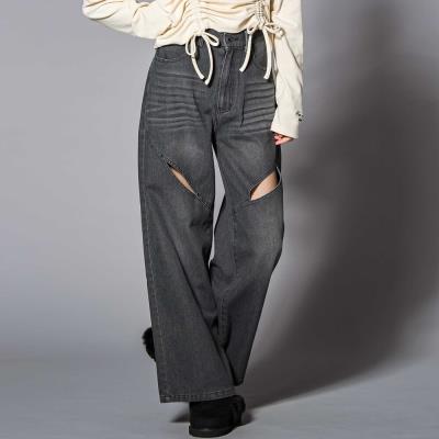 カットアウトデニムパンツ(130~160cm)