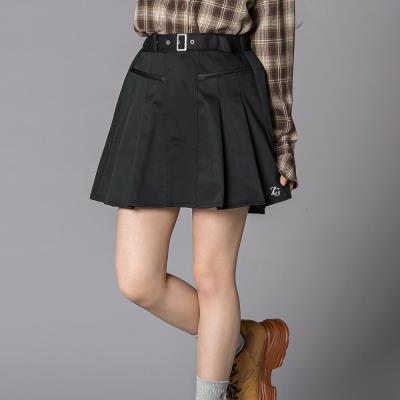 レザーポケット プリーツスカパン(130~160cm)