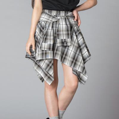 リボンチェック イレヘムスカパン(130~160cm)