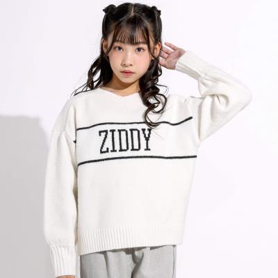 新品　140 Bebe べべ　ラメリボンボリューム袖ニット セーター