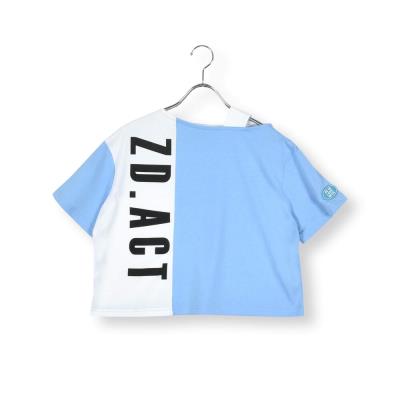 ニコ☆プチ 掲載 】【接触冷感】カットワークTシャツ(130~160cm