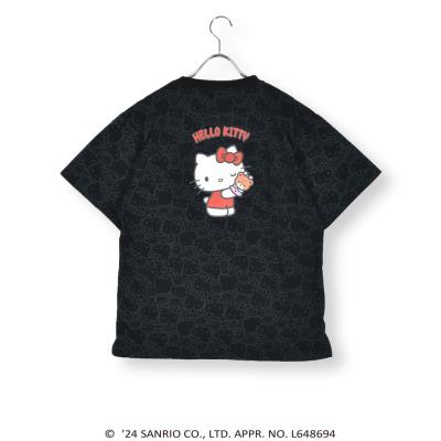 藻類　ハローキティ　万博　Tシャツ Mサイズ　黒　32種 2025 大阪・関西万博 日本館限定 ハローキティ Tシャツ 藻 藻類