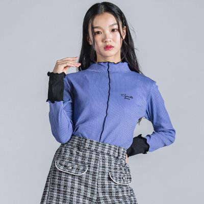 【 ニコ☆プチ 掲載 】バイカラー袖メロウ裏微起毛Tシャツ(130~160cm)