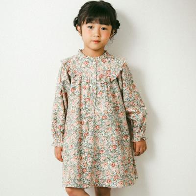 ビエラ花柄ワンピース(95~150cm)(95cm ピンク系): ワンピース