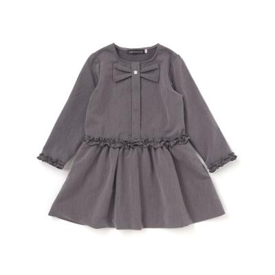 リボンフリルAラインワンピース(95~150cm)