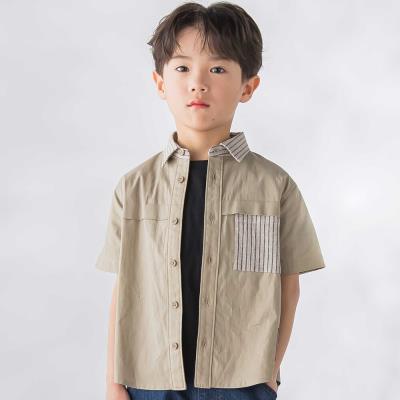 ストライプ組み合わせシャツ(95~150cm)