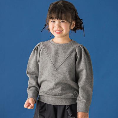 ロゴ刺しゅうガゼットトレーナー(95~150cm)