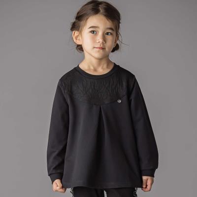 花ストレッチフロントプリーツAライントレーナー(95~160cm)