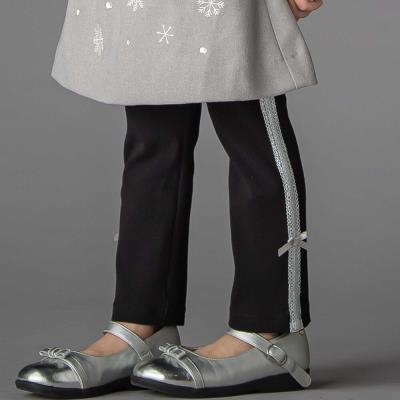 【お揃い】サイドリボンレースリブレギンス(95~150cm)