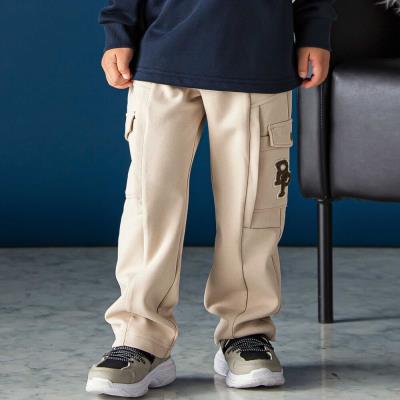 ストレッチポンチカーゴロングパンツ(95~160cm)