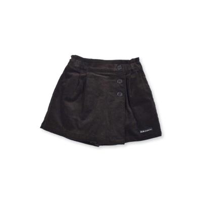 コーデュロイ ラップスカート 風 ショートパンツ (95~150cm)