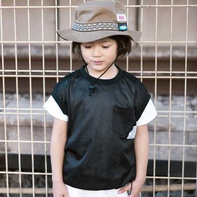 ドロストベストメッシュ&天竺Tシャツセット(110~160cm)