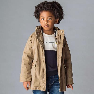 リップストップ＆ボア３WAYコート(110~160cm)