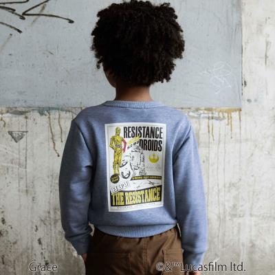 【STAR WARS】R2-D2 & C-3PO / プリントトレーナー (100~160cm)