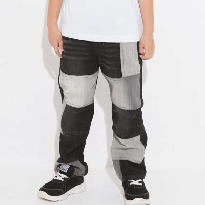 リメイク風切替ストレッチデニムパンツ(100~160cm)