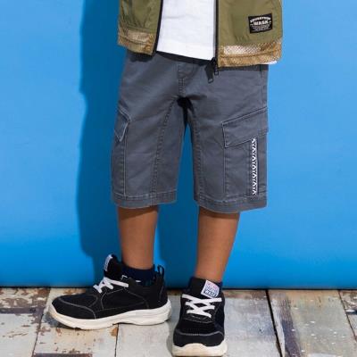 【お揃い】5.5分丈柄テープポケットクライマーツイルパンツ(100~160cm)