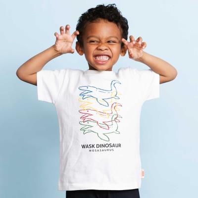 【速乾】カラフル恐竜プリントTシャツ(80~140cm)