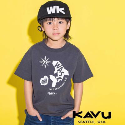 【KAVU】ワスクシャークグラフィックTシャツ(100cm・120cm・140cm)