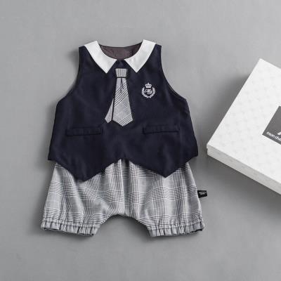 【ギフトボックス付】ジャケット風スタイ＆パンツセット