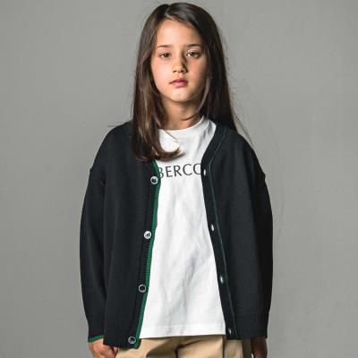 アウトリンキングカーディガン親子お揃い(95~140cm)