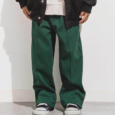 センターステッチカルゼニットトラックパンツ 親子お揃い(110~140cm)