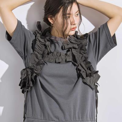 リボン付きマットタフタハーネス親子お揃い