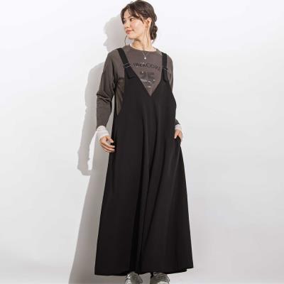 サージバックル付きジャンパースカート親子お揃い 大人(140~160cm)