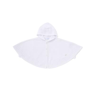 【日本製】フード付きセーターマントベビー(50~90cm)