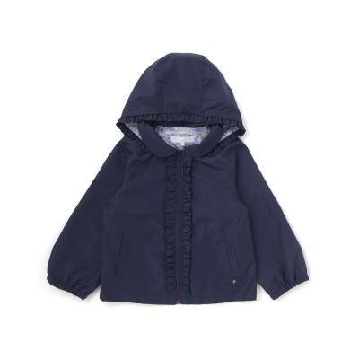 【お揃い】フード取り外しxタフタxリバティ(leontyne dream)タナローンジャケット(90~140cm)