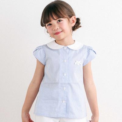 美品 Tartine et Chocolat ワンピース ブラウス 130 べべ