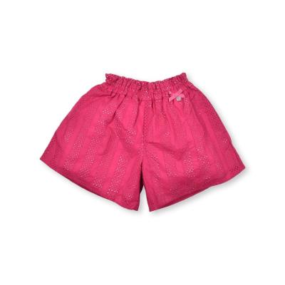 【お揃い】日本製ローンレースコットンキュロットパンツ(90~140cm)