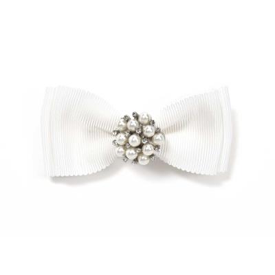 alo パールホワイト ヘアクリップ　新品 alo パールホワイト ヘアクリップ 新品 90's Claw Clip - White