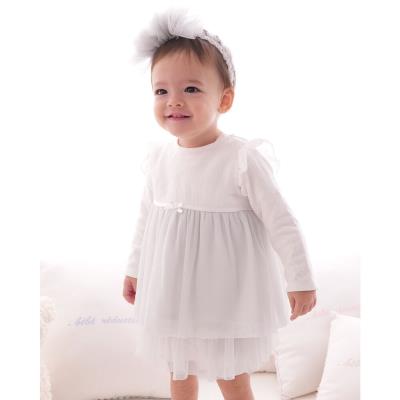 Bibiy. フリル付きホワイトチュニック 新品、タグ付き】Bibiy チュールフリルトップス ホワイト レディース