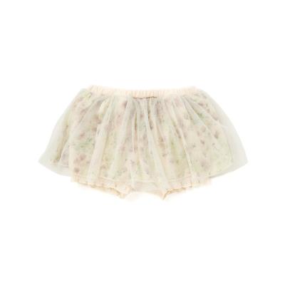 【お揃い】チュールフラワースカートブルマ(60~90cm)