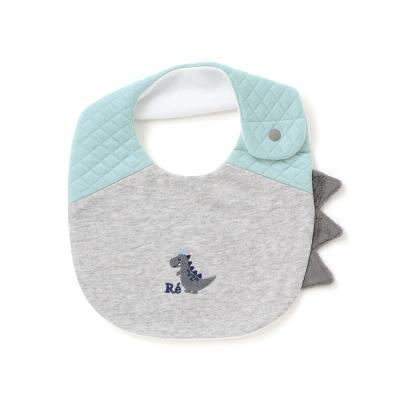 【お揃い】裏毛キルト恐竜スタイ