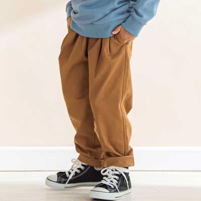 ストレッチ葛城ツータックパンツ(80~130cm)