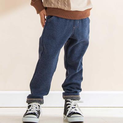 デニム風裏起毛スリムパンツ(80~130cm)