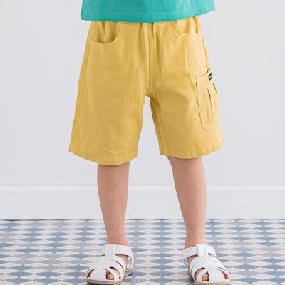 【セール】福袋/福箱ファッション通販 ブロークンツイルハーフパンツ (80~130cm)(80cm イエロー パンツ