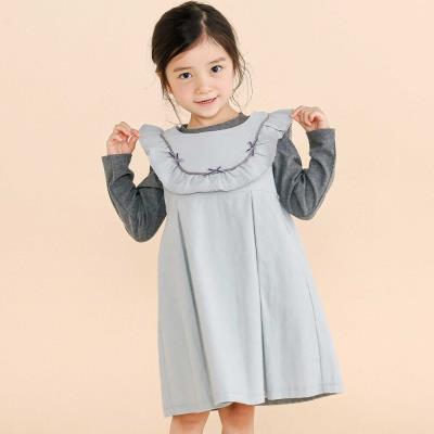 フリル付きコーデュロイジャンパースカート(80~130cm)