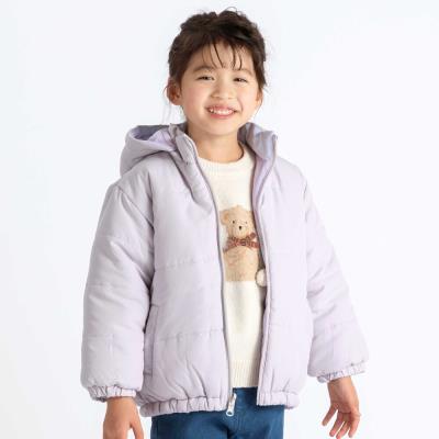 無地プリント柄リバーシブルコート(80~130cm)