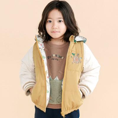 8WAY恐竜モチーフリバーシブルアウター(80~130cm)