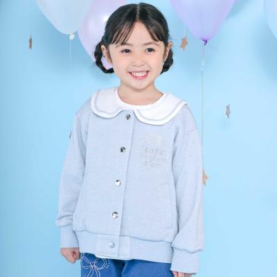 セーラーカラー刺しゅうジャケット(90~130cm)